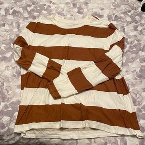 Striped long sleeve top from Lucky Brand